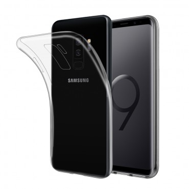 Transparente TPU Handyhülle Opticase by Optishield© für Samsung Galaxy S9 Plus