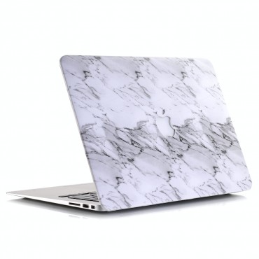 MacBook Pro 13 inch 2019 / MacBook Pro 13 inch Retina Handytasche "Marble" - weiß