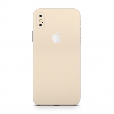 Folie für iPhone X EXO® by Optishield (2-pack) - ivory