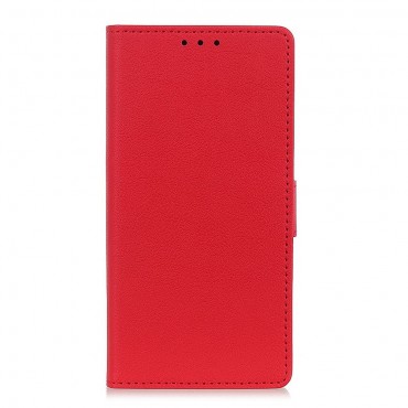 Xiaomi Redmi 9AT / Redmi 9A Handytasche "Litchi" - rot Xiaomi Redmi 9AT / Redmi 9A Handytasche "Litchi" - rot