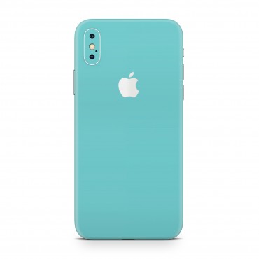 Folie für iPhone X EXO® by Optishield (2-pack) - turquoise