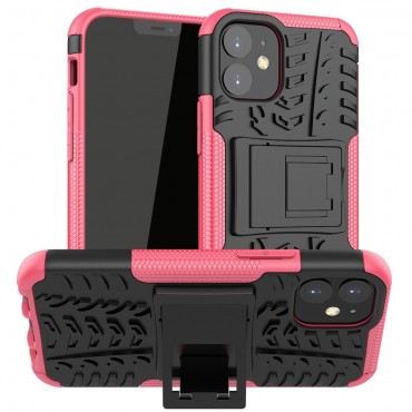 Handyhülle für iPhone 12 Mini "Tough" - hybrid - pink