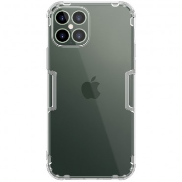Dünne Handyhülle für iPhone 12 Pro Max "Nature" - grau
