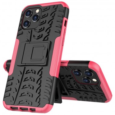 Handyhülle für iPhone 12 Pro Max "Tough" - hybrid - pink
