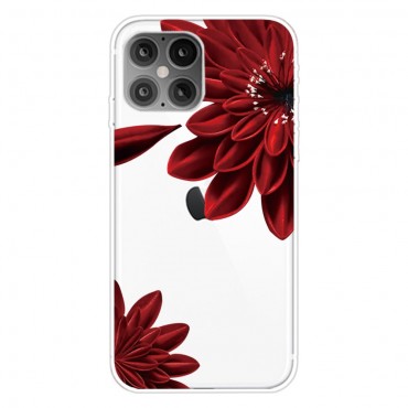iPhone 12 Pro Max TPU Handyhülle "Red Dahlia"