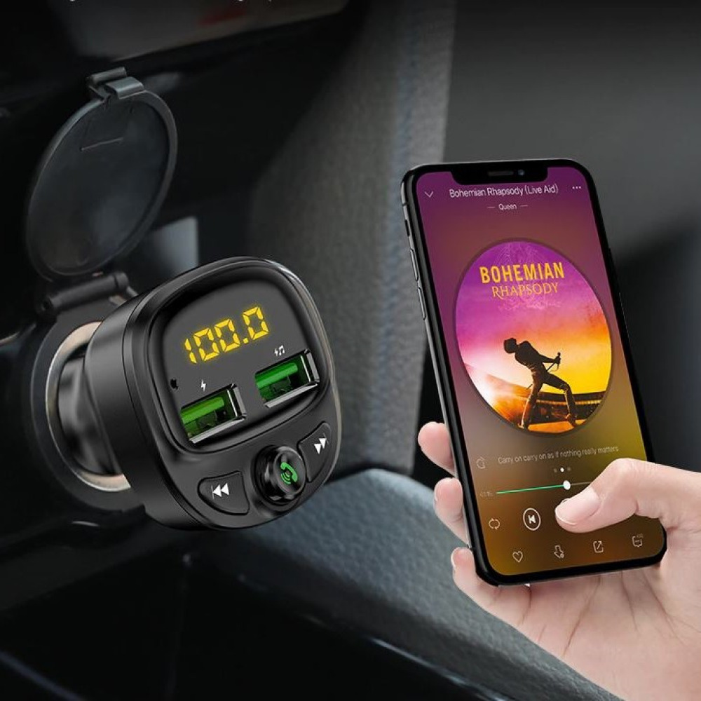 FM Transmitter und Auto Ladegerät in einem "Palladio" - die beste Ergänzung der Ladesteckdose in deinem Auto