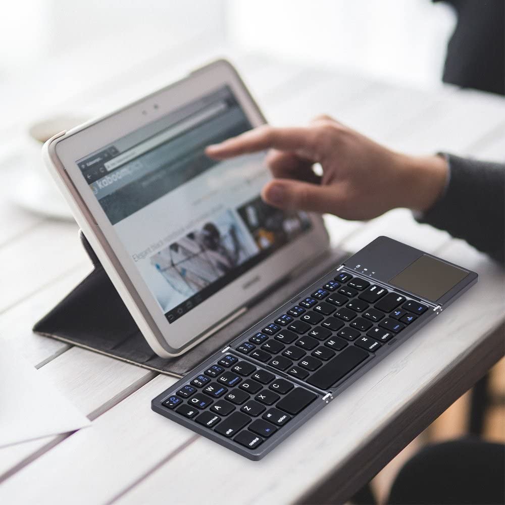 Tragbare und faltbare Bluetooth-Tastatur "ABC Go" - arbeite, wo du willst