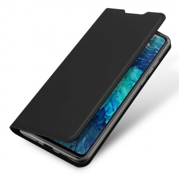 Samsung Galaxy S20 FE / S20 FE 2021 Handytasche aus Kunstleder "Skin" - schwarz