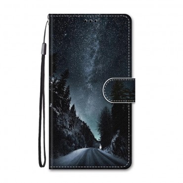 iPhone 12 Mini Handytasche "Winter Road" iPhone 12 Mini Handytasche "Winter Road"