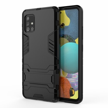 Handyhülle für Samsung Galaxy A51 5G "Impact X" - robuste - schwarz Handyhülle für Samsung Galaxy A51 5G "Impact X" - robuste - schwarz