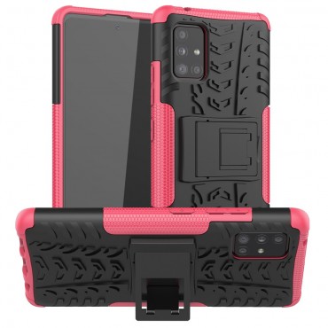 Handyhülle für Samsung Galaxy A51 5G "Tough" - hybrid - pink Handyhülle für Samsung Galaxy A51 5G "Tough" - hybrid - pink