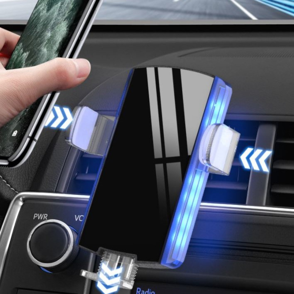 Auto QI Handyhalterung "Azurex" mit kabellosem Schnellladen und automatischer Schließung