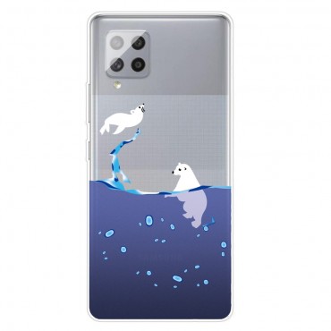 Samsung Galaxy A42 5G TPU Handyhülle "Polar Bears"
