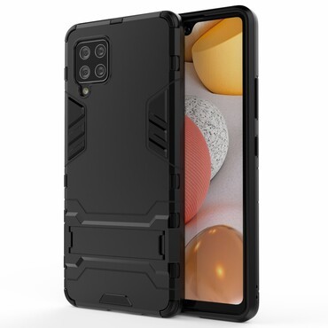 Handyhülle für Samsung Galaxy A42 5G "Impact X" - robuste - schwarz