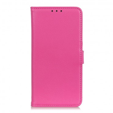 Sony Xperia 5 II Handytasche "Litchi" - pink