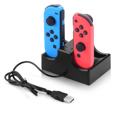 Ladestation für Nintendo Switch Controller "Cuatro Energy"