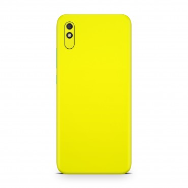 Folie für Xiaomi Redmi 9A EXO® by Optishield (2-pack) - neon yellow