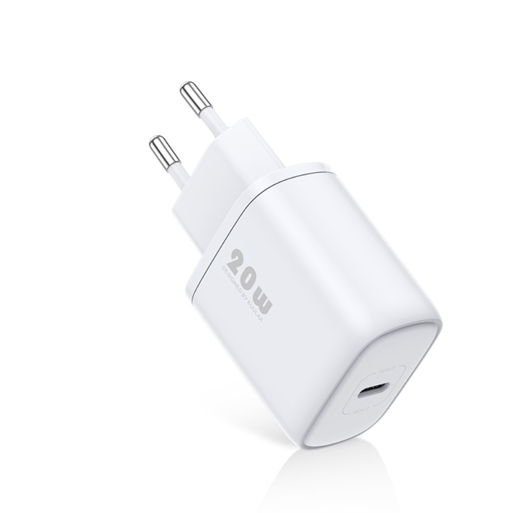Ladegerät "Smart Charge" mit QC4.0 und Power Delivery 20W USB-C Anschlüssen - Netzteil - weiß