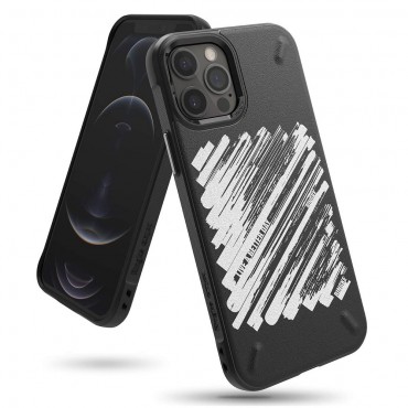 Hülle für iPhone 12 Pro Max Ringke "Onyx Design" - paint