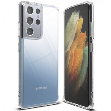 Hülle für Samsung Galaxy S21 Ultra Ringke "Fusion" - clear