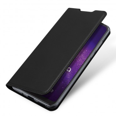 Motorola Moto G8 Play Handytasche aus Kunstleder "Skin" - schwarz