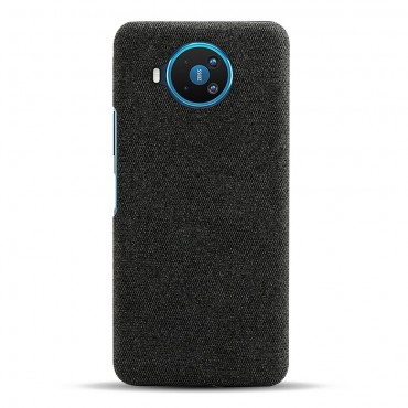 Hybrid Handyhülle für Nokia 8.3 "Cloth Hardcase" - schwarz Hybrid Handyhülle für Nokia 8.3 "Cloth Hardcase" - schwarz