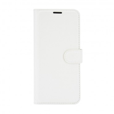 Nokia 8.3 Handytasche "Litchi" - weiß