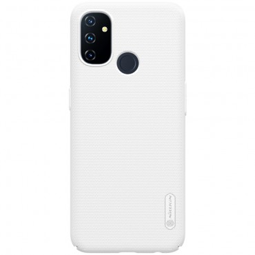 OnePlus Nord N100 Handyhülle "Super Frosted Shield" - weiß