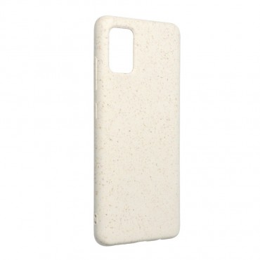 Biologisch abbaubare und umweltfreundliche Handyhülle für Samsung Galaxy A42 5G "Zero Waste" - weiß