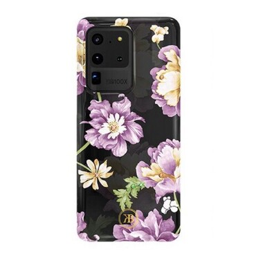 Samsung Galaxy S20 Ultra Handyhülle mit leuchtendem Motiv "Spring" - purple flower