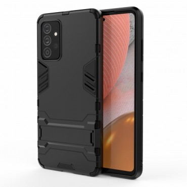 Handyhülle für Samsung Galaxy A72 / Galaxy A72 5G "Impact X" - robuste - schwarz