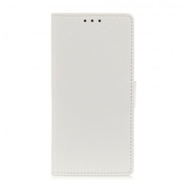 Samsung Galaxy Xcover 5 Handytasche "Litchi" - weiß