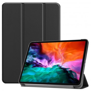 Dünnes Cover für iPad Pro 12.9 2021 "Fold" - schwarz