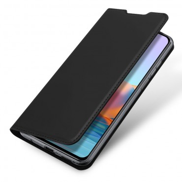 Xiaomi Redmi Note 10 Pro Handytasche aus Kunstleder "Skin" - schwarz