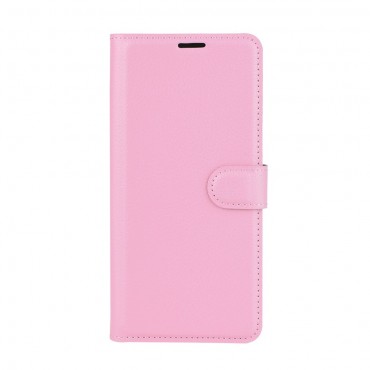 OnePlus OnePlus Nord N10 5G Handytasche "Litchi" - pink