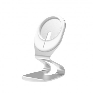 Halterung für Apple MagSafe Ladegerät "MagGrip" - weiß