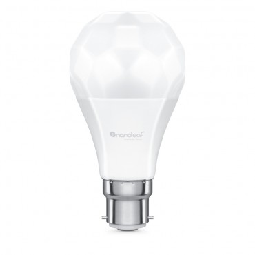 Smart LED Lampe Nanoleaf "Essentials" B22 mit Leuchtdichte- und Farbsteuerung über dein Handy