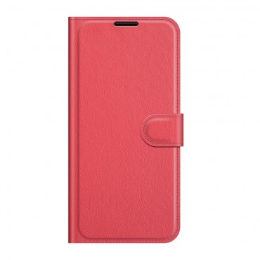 Sony Xperia 1 III 5G Handytasche "Litchi" - rot Sony Xperia 1 III 5G Handytasche "Litchi" - rot