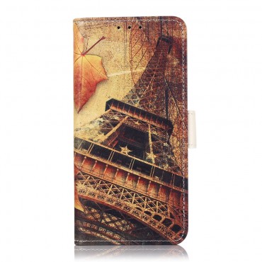 iPhone 13 Pro Handytasche "Retro Eiffel Tower"