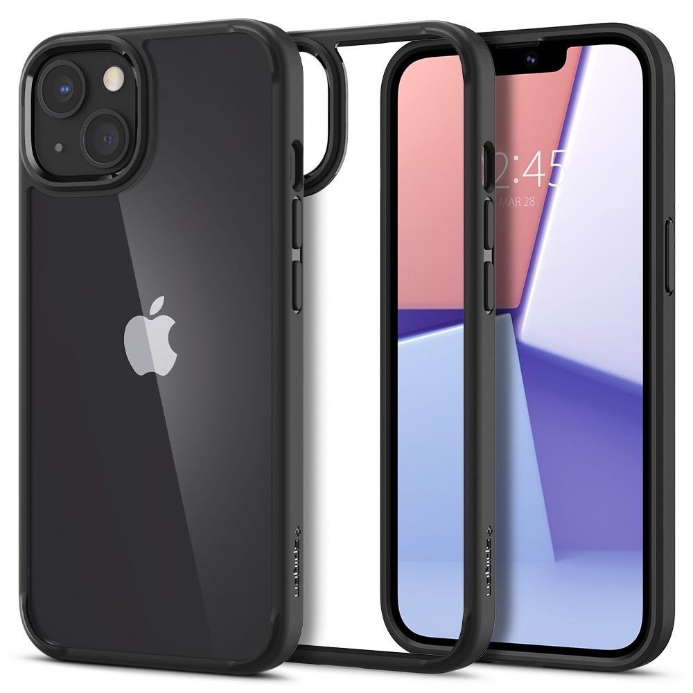 Spigen Handyhülle für iPhone 13 "Ultra Hybrid" - schwarz