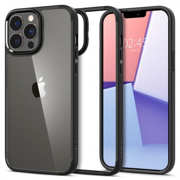 Spigen Handyhülle für iPhone 13 Pro "Ultra Hybrid" - schwarz