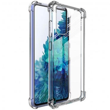 Hybrid TPU Handyhülle für Samsung Galaxy S20 FE / S20 FE 2021 "Robust" - transparent