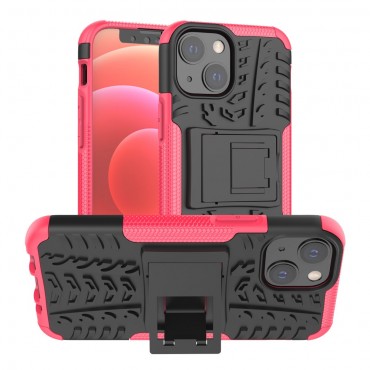 Handyhülle für iPhone 13 Mini "Tough" - hybrid - pink