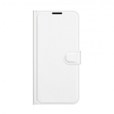 Huawei P50 Handytasche "Litchi" - weiß Huawei P50 Handytasche "Litchi" - weiß