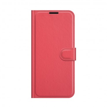 Huawei P50 Handytasche "Litchi" - rot