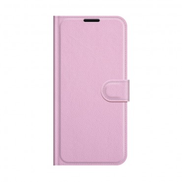 Huawei P50 Handytasche "Litchi" - pink