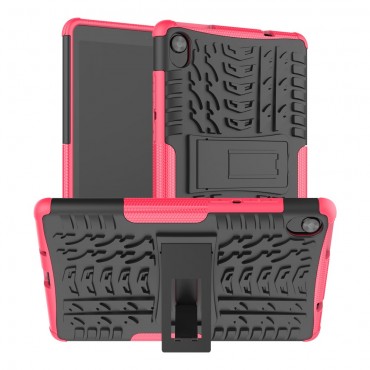 Handyhülle für Lenovo Tab M8 Gen 3 "Tough" - hybrid - pink