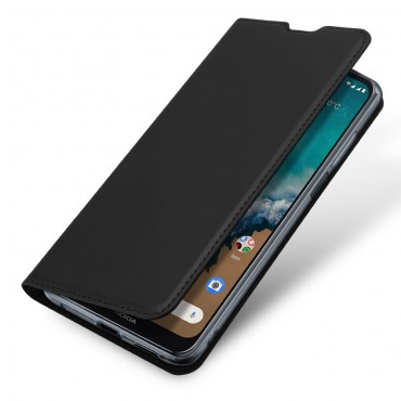 Nokia G50 Handytasche aus Kunstleder "Skin" - schwarz Nokia G50 Handytasche aus Kunstleder "Skin" - schwarz