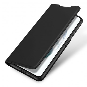 Samsung Galaxy S21 FE 5G Handytasche aus Kunstleder "Skin" - schwarz Samsung Galaxy S21 FE 5G Handytasche aus Kunstleder "Skin" - schwarz