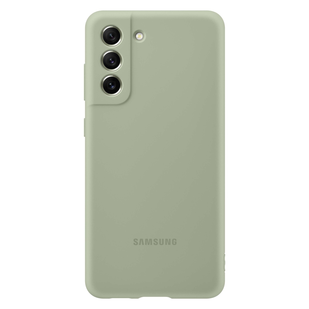 Original Handyhülle für Samsung Galaxy S21 FE 5G "Silicone Cover" - grün